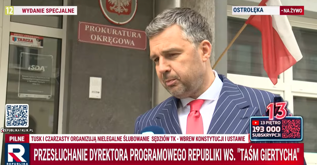 kadr z TV Republika