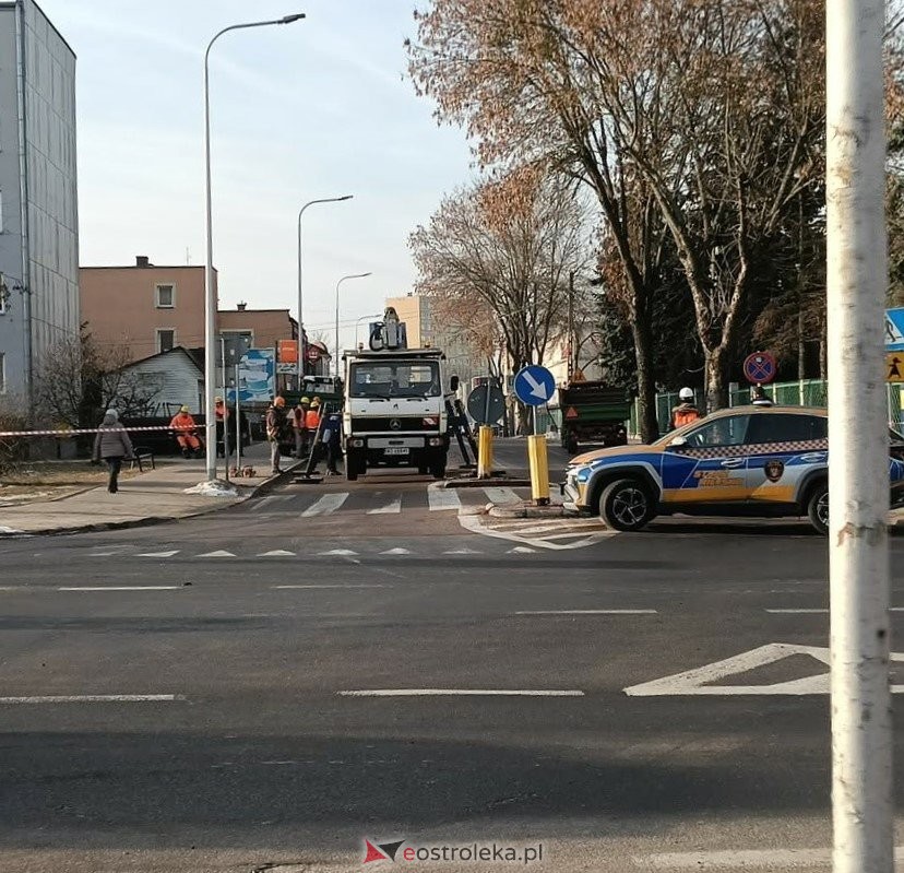 Uwaga kierowcy! Utrudnienia w centrum Ostrołęki. Zamknięta ulica Inwalidów Wojennych