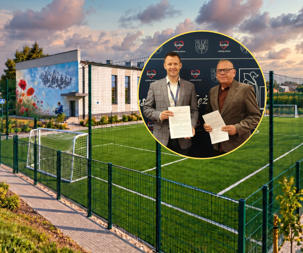 Drwęcz nie zwalnia tempa! Po hali sportowej czas na nowe boisko