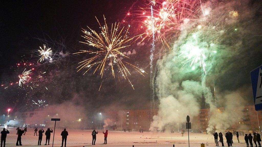 Ostrołęka powitała Nowy Rok 2026 [WIDEO, ZDJĘCIA]