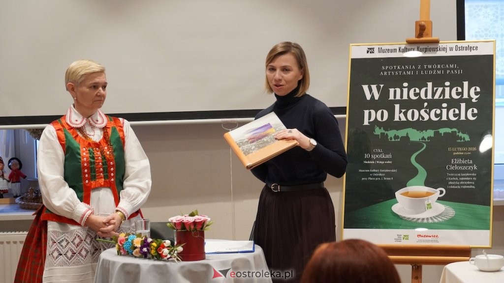 „W niedzielę po kościele” w ostrołęckim muzeum. Elżbieta Cieloszczyk gościem pierwszego spotkania [ZDJĘCIA, WIDEO]