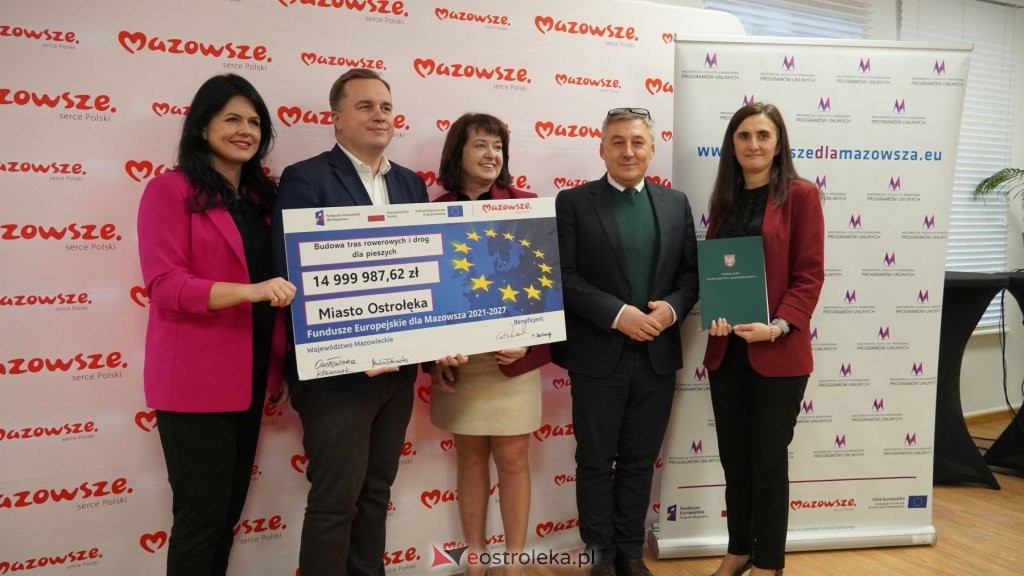 Ponad 34,5 mln zł z Unii dla regionu. Największe pieniądze trafiają bezpośrednio do Ostrołęki! [ZDJĘCIA, WIDEO]