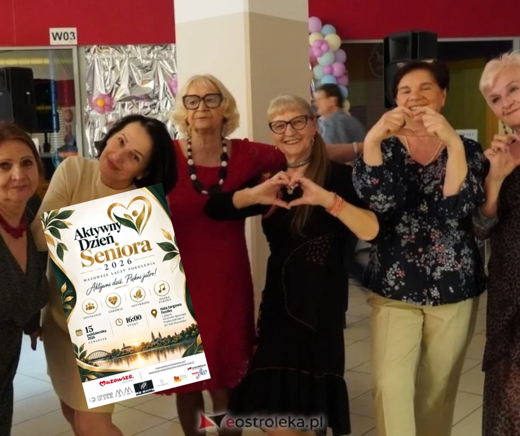 Seniorzy, rezerwujcie miejsca! Wyjątkowe wydarzenie w Ostrołęce