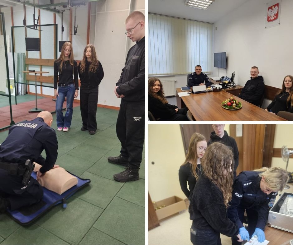 Uczniowie z Ostrołęki sprawdzali, jak wygląda praca w policji [ZDJĘCIA]
