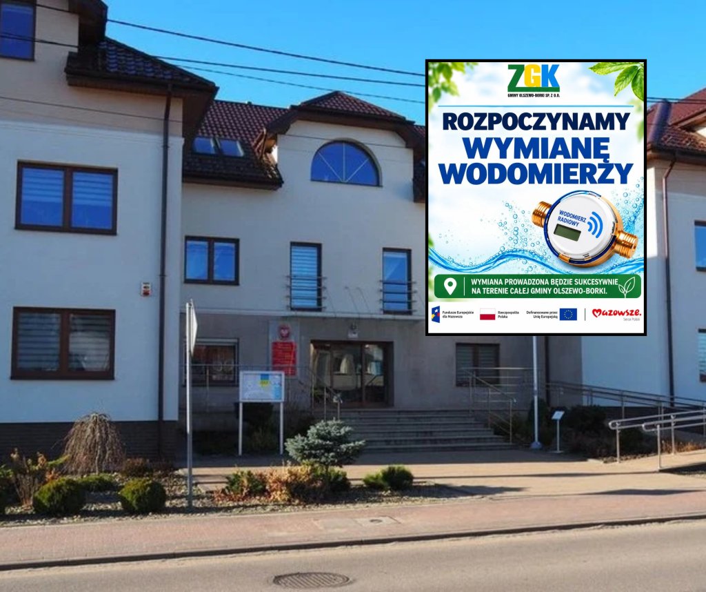Koniec z wizytami przy odczycie liczników. W gminie Olszewo-Borki wymieniają wodomierze