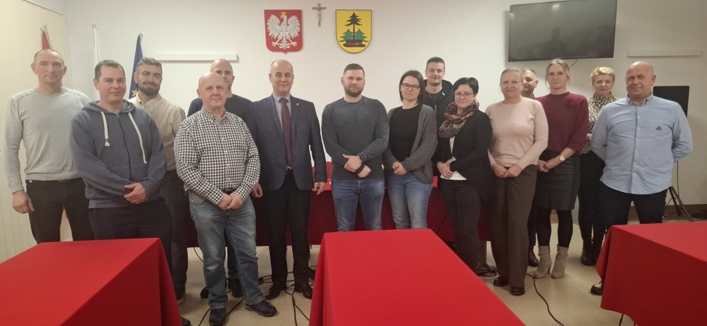 Krwiodawcy z OSP Lelis uhonorowani w Urzędzie Gminy [ZDJĘCIA]