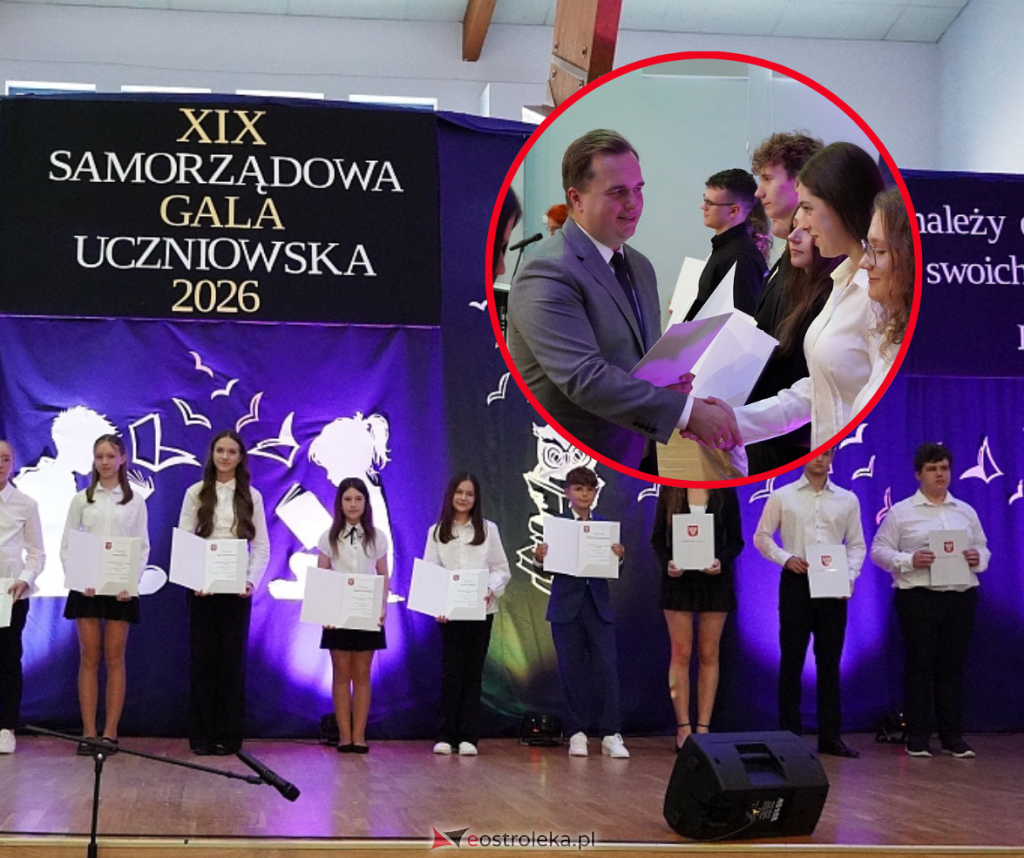 Najlepsi z najlepszych w Ostrołęce. XIX Samorządowa Gala Uczniowska za nami [WIDEO, ZDJĘCIA]