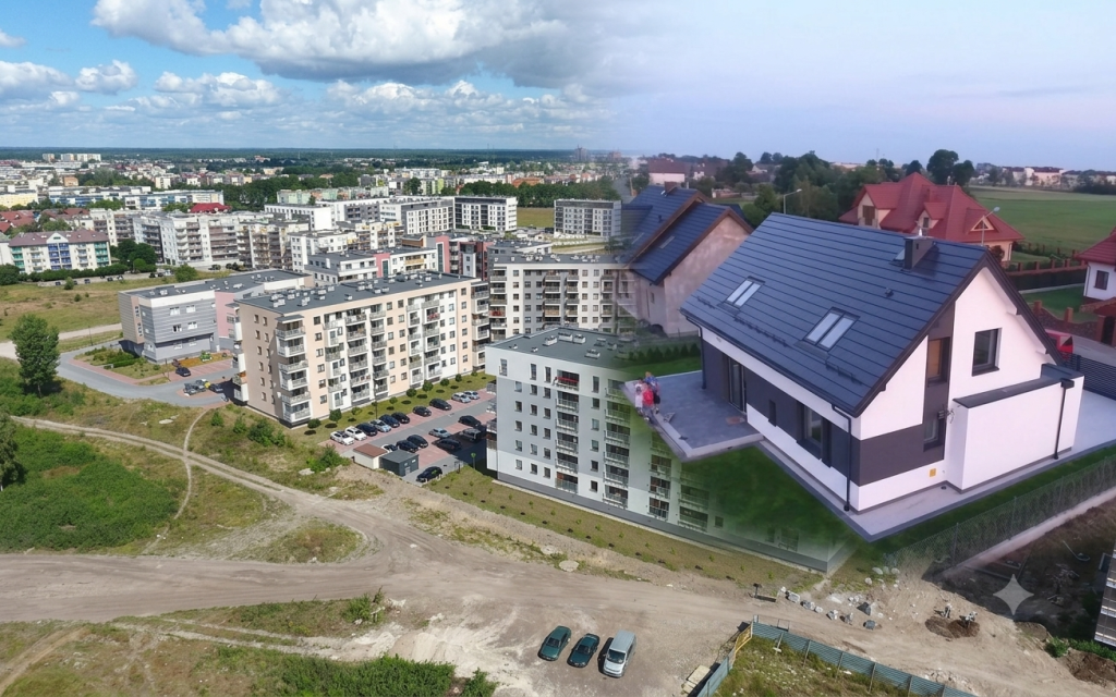 Mały metraż w Ostrołęce, duże domy w powiecie. Nowe dane GUS