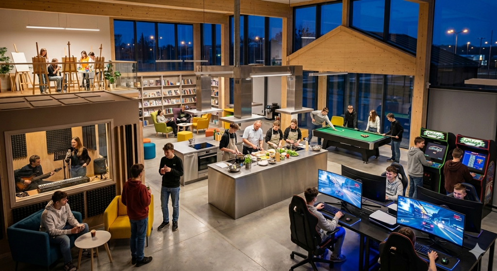 Miasto ogłasza przetarg na budowę Centrum Inicjatyw Młodzieżowych. Nie uwierzycie, co znajdzie się na wyposażeniu!