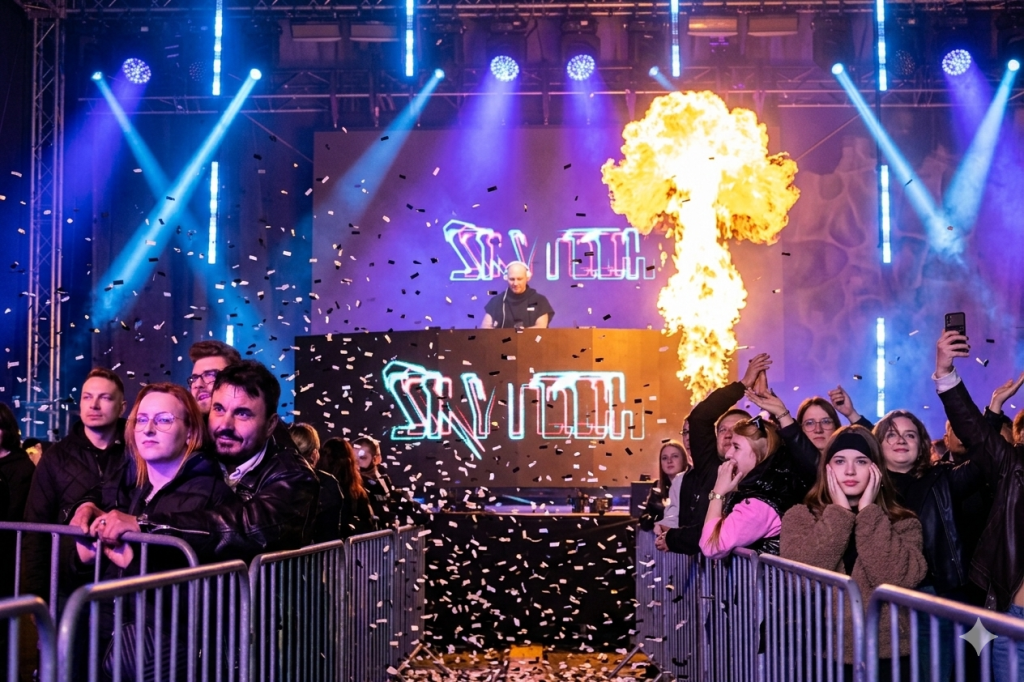 Energetyczny finał pierwszego dnia Dni Ostrołęki! DJ Skytech porwał tłumy na plaży [WIDEO, ZDJĘCIA]