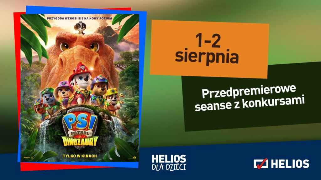 Nowy repertuar kina Helios: sierpień pełen filmowych hitów!