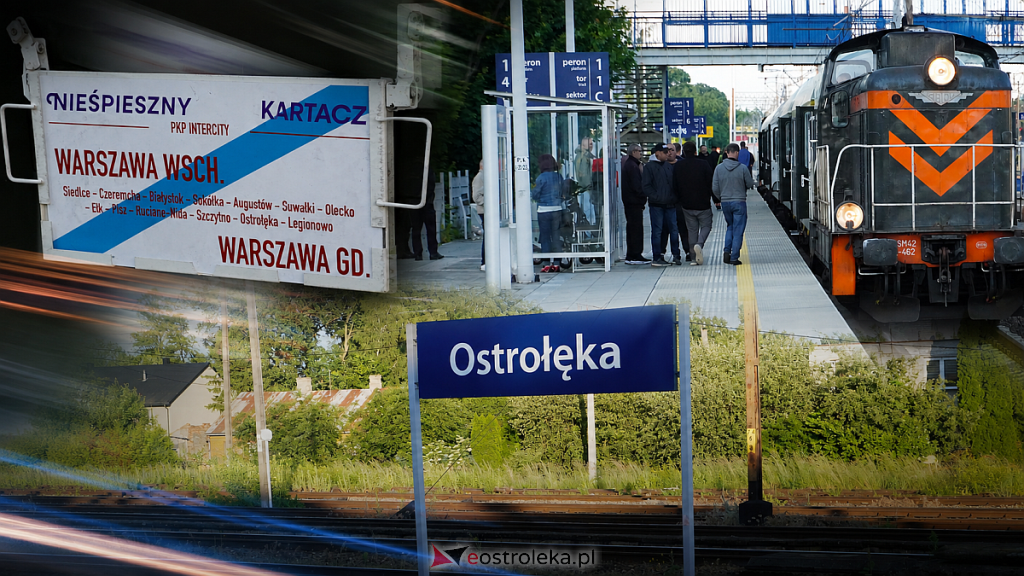Powrót do czasów PRL? IC Nieśpieszny oczarował mieszkańców Ostrołęki [WIDEO, ZDJĘCIA]