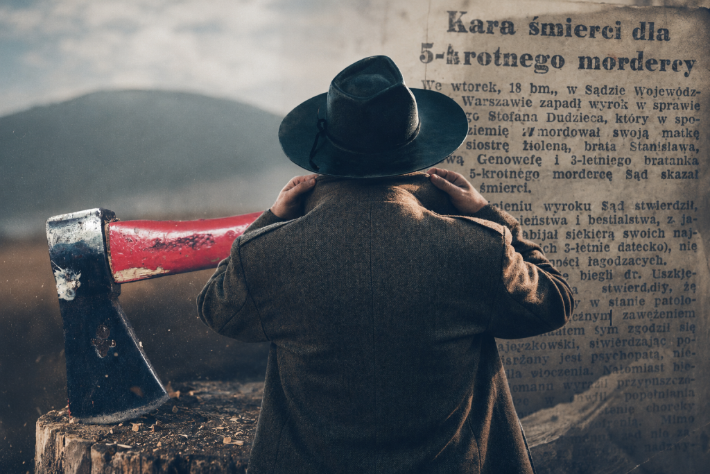 Spór o ziemię skończył się krwawą jatką. Siekierą zabił pięcioro najbliższych