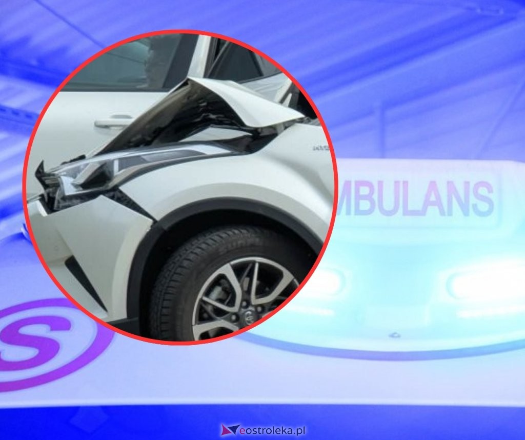 Karambol na Słowackiego. Ciężarna kobieta trafiła do szpitala!