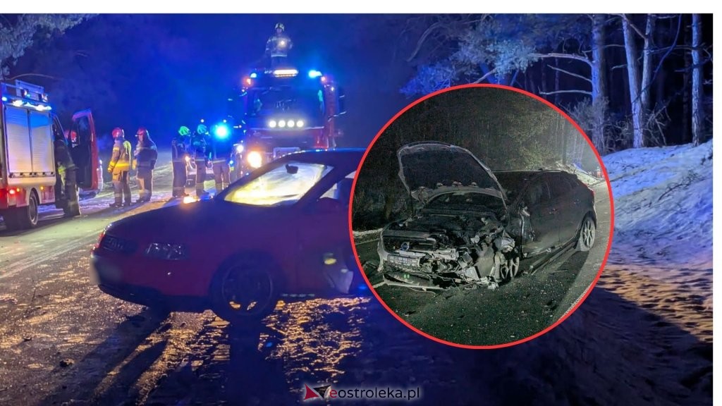 Karambol na DK-53. Są nowe fakty o zdarzeniu pod Ostrołęką [WIDEO, ZDJĘCIA]