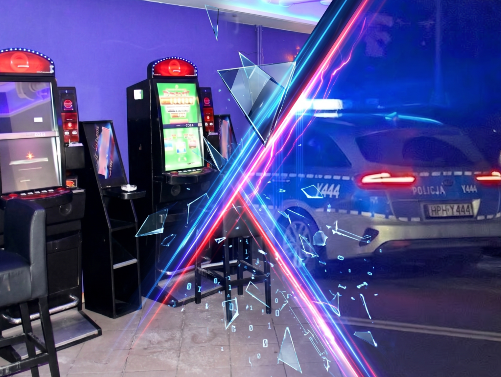 Wielki nalot na nielegalne kasyna. Policja przejęła 21 automatów i narkotyki!