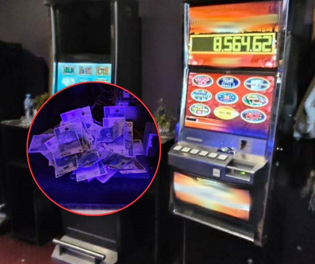 Koniec nielegalnego biznesu. Policja i KAS przejęły automaty i grubą gotówkę! [ZDJĘCIA]