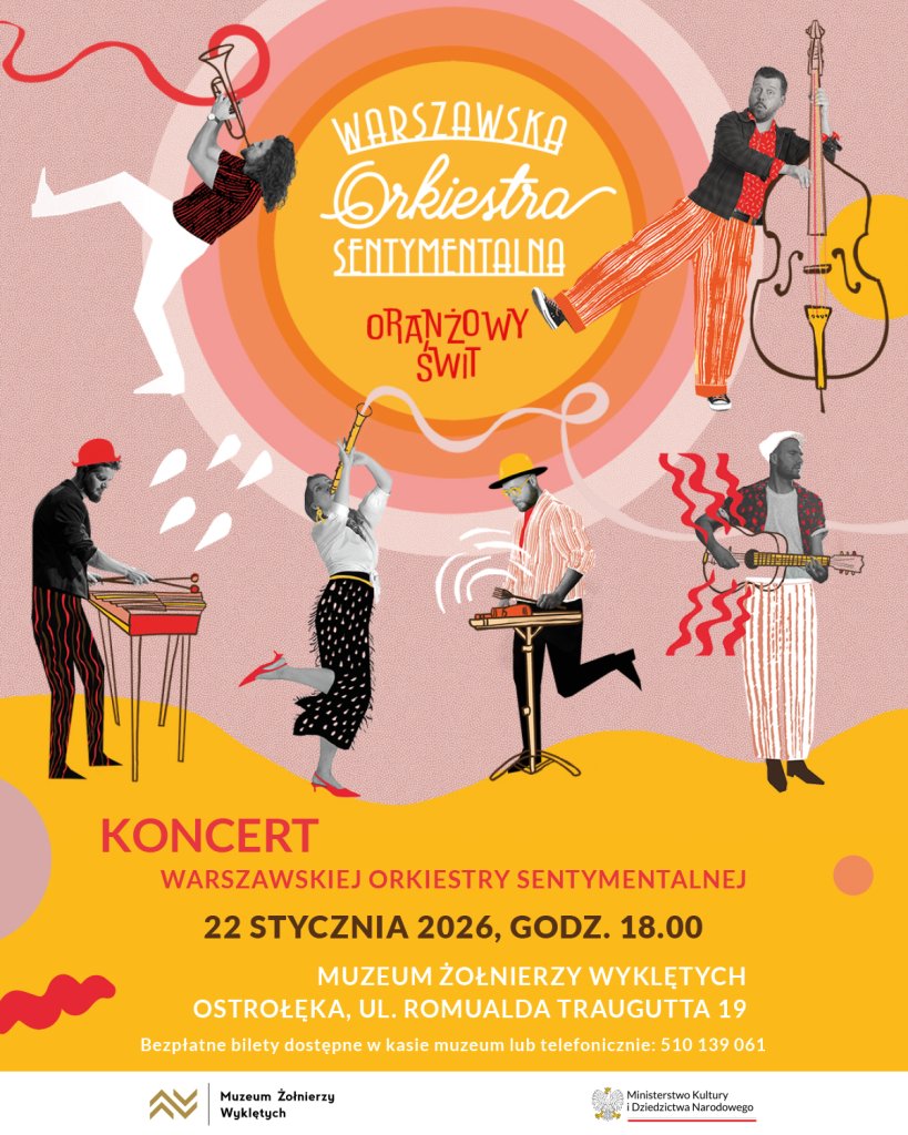 Koncert Warszawskiej Orkiestry Sentymentalnej w MŻW
