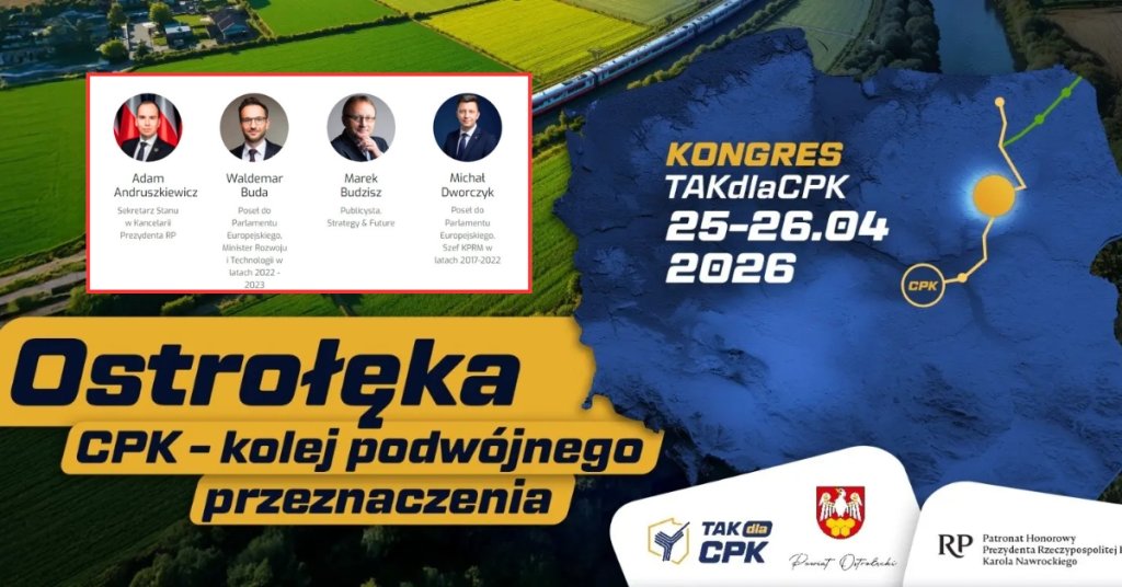 Kongres CPK w Ostrołęce: Eksperci o przyszłości szprychy nr 3 i bezpieczeństwie kraju