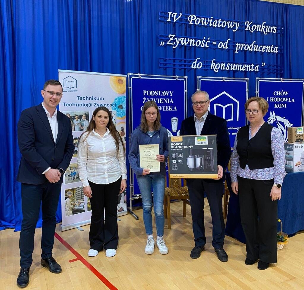 Powiatowy konkurs wiedzy o żywności i rolnictwie rozstrzygnięty [ZDJĘCIA]