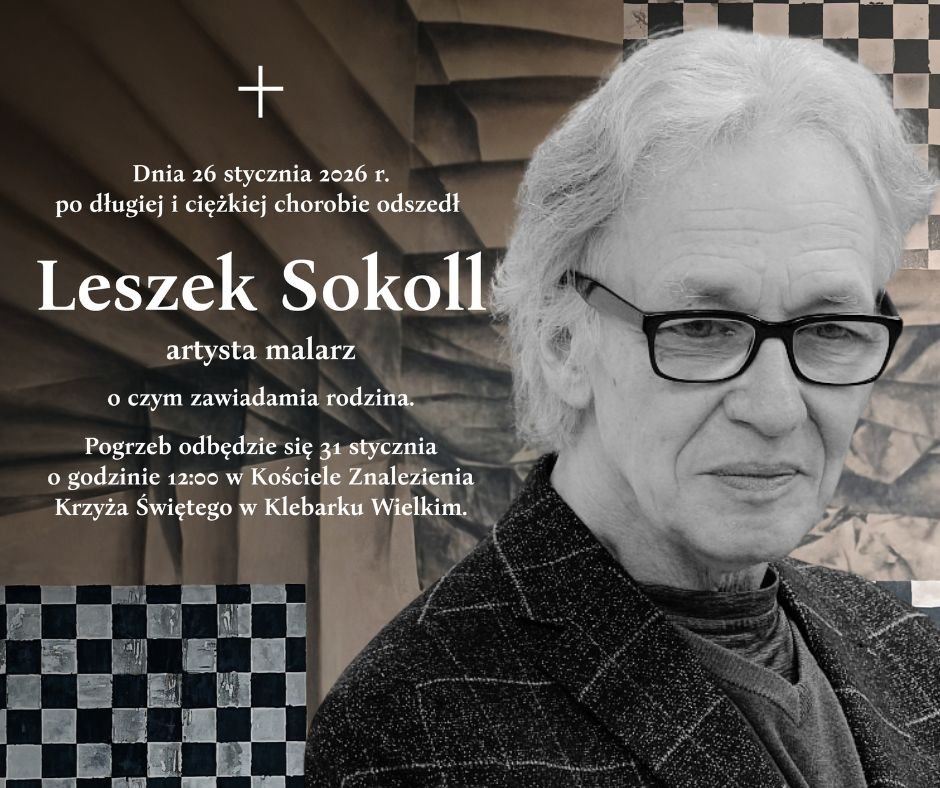 Pogrzeb Leszka Sokolla. Kiedy i gdzie pożegnamy założyciela Galerii Ostrołęka?