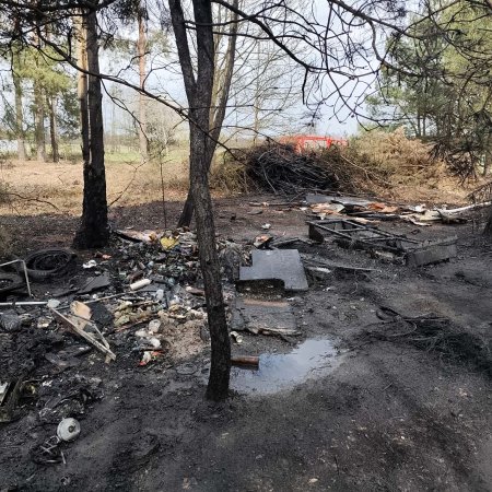 Kolejny pożar w gminie Goworowo. Ogień w Michałowie nie był przypadkiem [ZDJĘCIA]