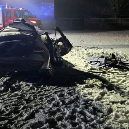 Tragedia w Susku Nowym: Zginęli niemal pod własnym domem [WIDEO, ZDJĘCIA]