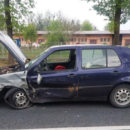 Kierujący VW Golfem nie miał czasu na reakcję. Sprawca ukarany