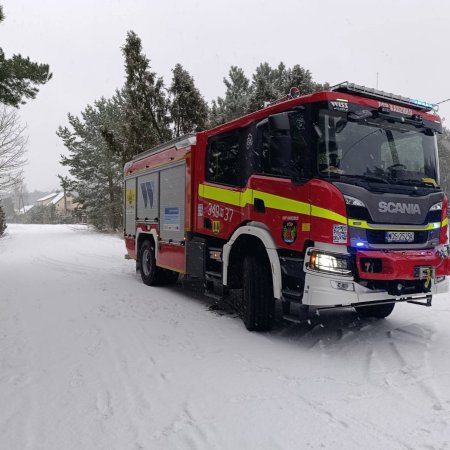 Awaria instalacji grzewczej w Kadzidle. Na miejscu działali strażacy