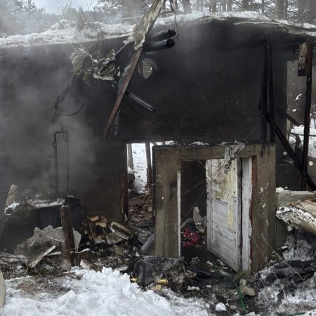 Pobudka w kłębach dymu. Wszystko spłonęło w kilka chwil