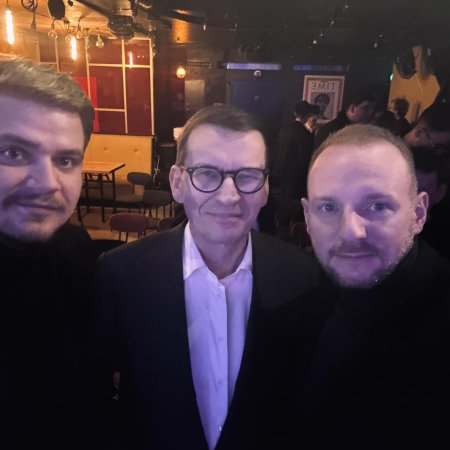 Wicestarosta ostrołęcki spotkał się z Morawieckim i doradcą Nawrockiego. "Dziękuję za ciekawą dyskusję"