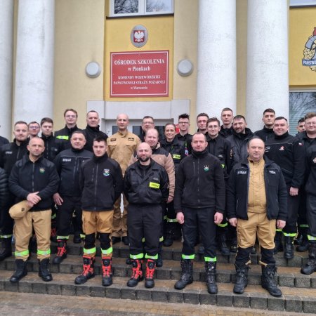 Strażak z OSP Ostrołęka zdał egzamin. "Tyle samo powrotów, co wyjazdów"