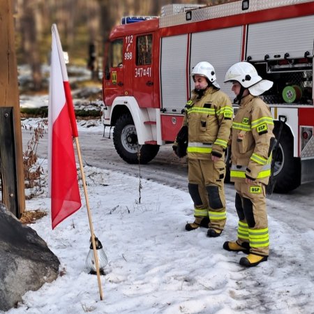 Pamięć, która nie gaśnie. Druhowie z OSP Gleba uczcili Żołnierzy Wyklętych [ZDJĘCIA]