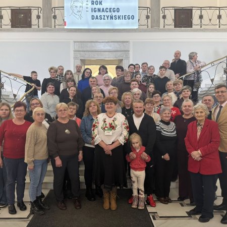 Goście z Goworowa w Sejmie. Poseł Grabowski oprowadzał delegację z gminy