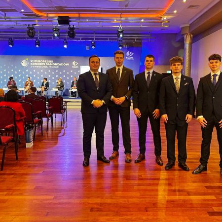 Prezydent Ostrołęki na Europejskim Kongresie Samorządów