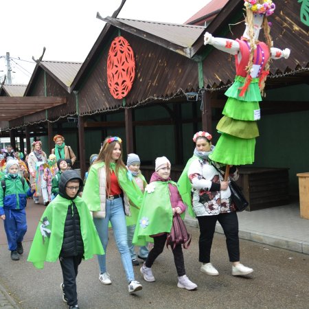 Kurpiowskie marzanny i "Pinokio". Tak Kadzidło przywitało wiosnę! [ZDJĘCIA]