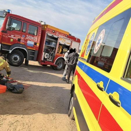 Krzyk na targowisku i walka o każdy oddech. To był wyścig ze śmiercią!