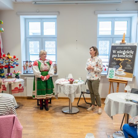 Kolejne spotkanie z cyklu „W niedzielę po kościele”. Gościem Beata Pasińska twórczyni ludowa z Puszczy Białej [ZDJĘCIA]