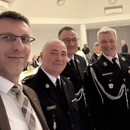 Poseł Marcin Grabowski na Zjeździe OSP w Baranowie. „Życzę Wam tyle samo powrotów co wyjazdów"