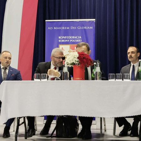 Grzegorz Braun w Goworowie. "Takie rzeczy mówimy, których inni nie mówią" [WIDEO, ZDJĘCIA]