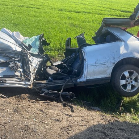 Tragiczny wypadek na DK-57. Dwie osoby zginęły na miejscu [ZDJĘCIA]