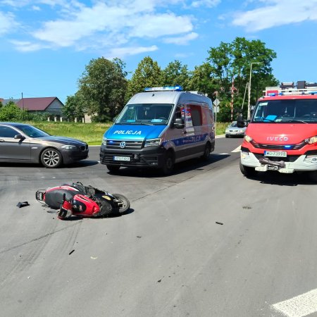 Wypadek na trasie Ostrołęka–Przasnysz. Przyczyna szokuje! [WIDEO, ZDJĘCIA]