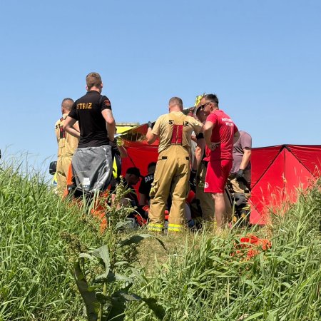 Tragedia nad Narwią. Mężczyzna wpadł do wody. Nie udało się go uratować