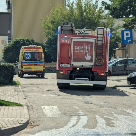 Niepokojące zgłoszenie w Ostrołęce. Co działo się przy Goworowskiej? [ZDJĘCIA]