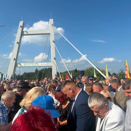 Nowy most na rzece Narew już otwarty! [WIDEO, ZDJĘCIA]