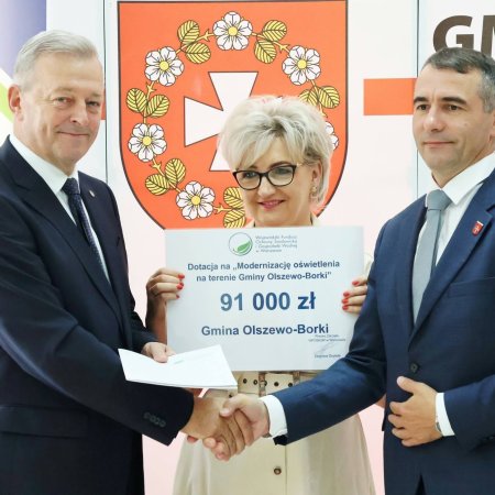 W gminie Olszewo-Borki zrobi się jaśniej i bezpieczniej. Będzie modernizacja oświetlenia [ZDJĘCIA] 
