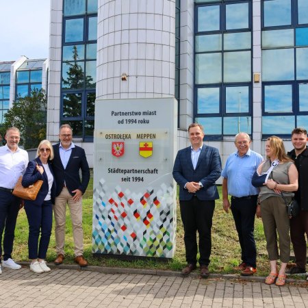 Trzy dekady partnerstwa i nowe perspektywy rozwoju. Delegacja z Meppen odwiedziła Ostrołękę