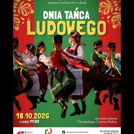 ZTL „Ostrołęka” zaprasza na koncert z okazji Dnia Tańca Ludowego