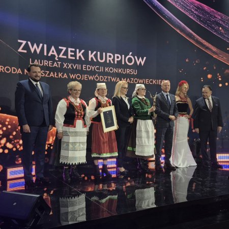 Związek Kurpiów z Nagrodą Marszałka Województwa Mazowieckiego. „Motywuje do kolejnych trzydziestu lat pracy”