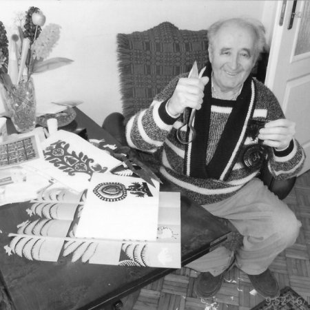 Zmarł Wincenty Staśkiewicz, mistrz kurpiowskiego wycinankarstwa